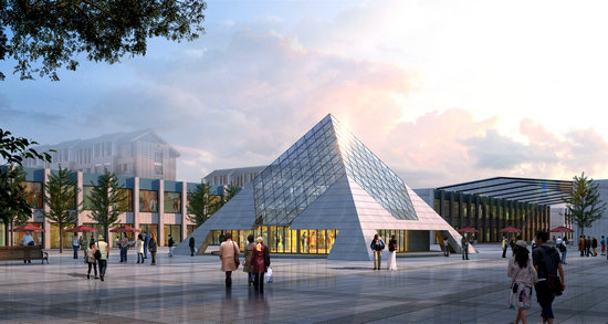 磐石金字塔网架